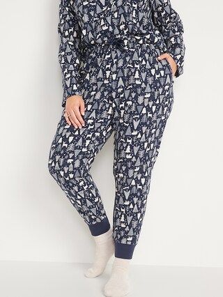 Matching Printed Flannel Jogger Pajama Pants for Women | Old Navy (US)