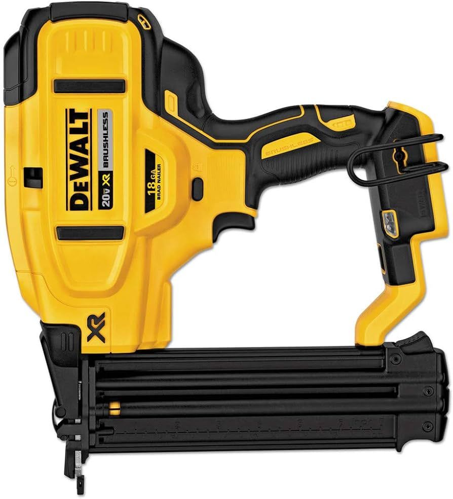 DEWALT 20V MAX* Cordless Brad Nailer, 18GA, Tool Only (DCN680B) | Amazon (US)