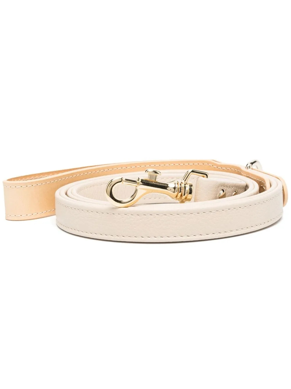 Sporty & Rich Leather Pet Lead | Neutrals | FARFETCH | Farfetch Global