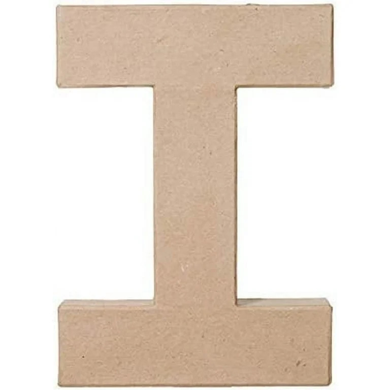 I - Paper-Mache Letter 8"X5.5" | Walmart (US)