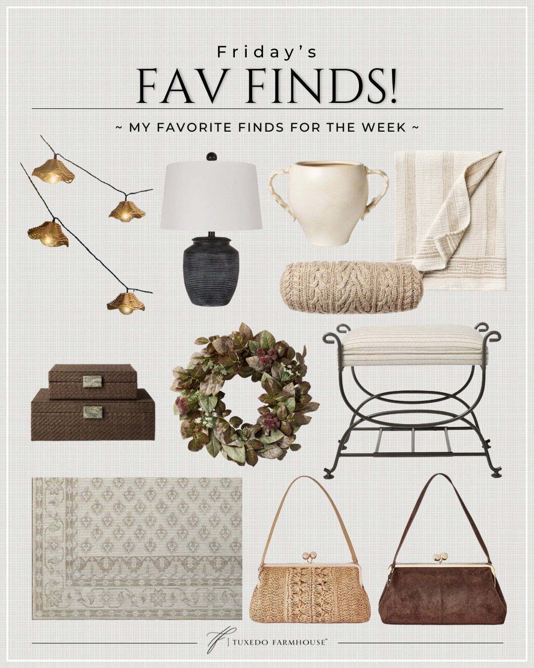 My favorite home decor finds for the week. Check back every Friday for my picks.

#LTKSeasonal #LTKHome #LTKSaleAlert