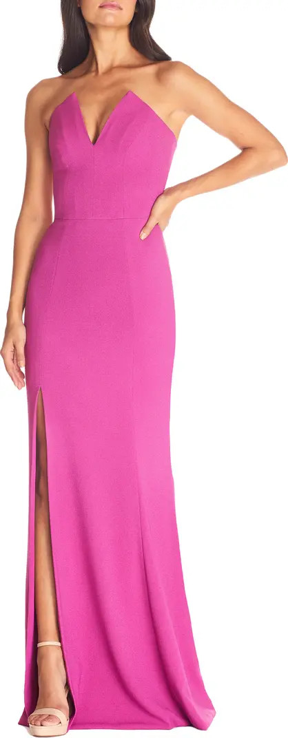 Fernanda Strapless Evening Gown | Nordstrom