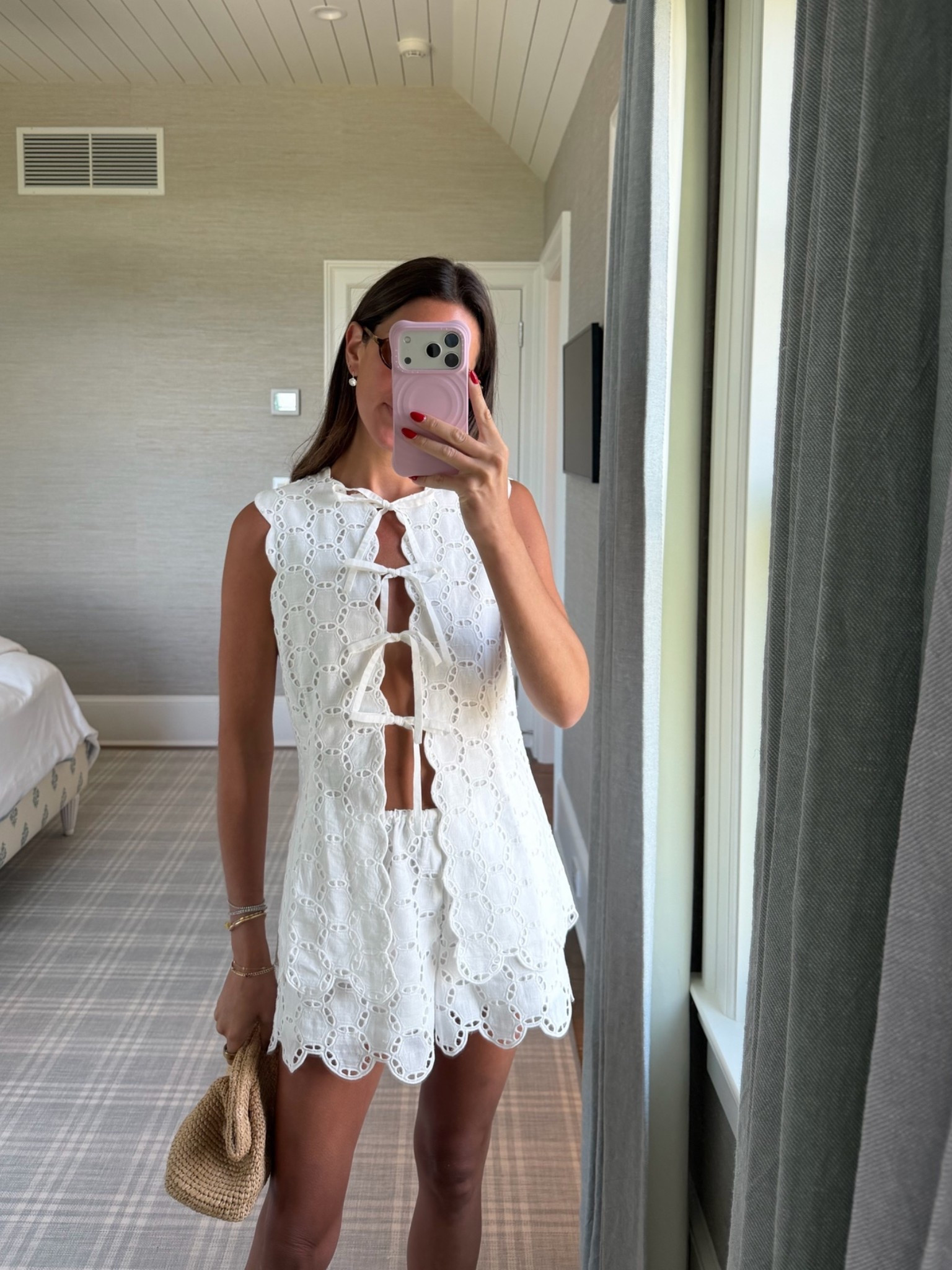 Size xsmall 
Labor Day weekend outfits 
Matching set

#LTKdayinmylife #LTKgrwm #LTKootd