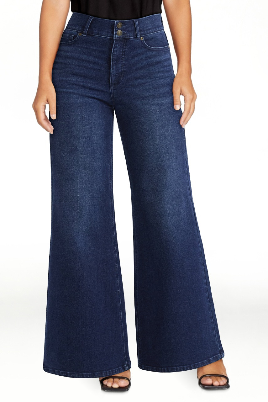Sofia by Sofia Vergara Women's and Women's Plus Margot Wide Leg High Rise Jeans, 30.5" and 32.5" ... | Walmart (US)