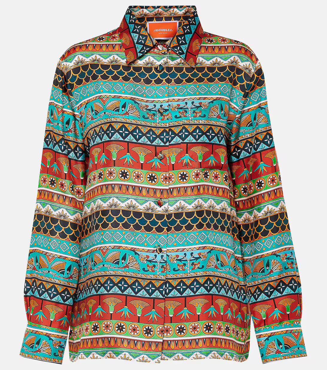 Printed silk shirt | Mytheresa (US/CA)