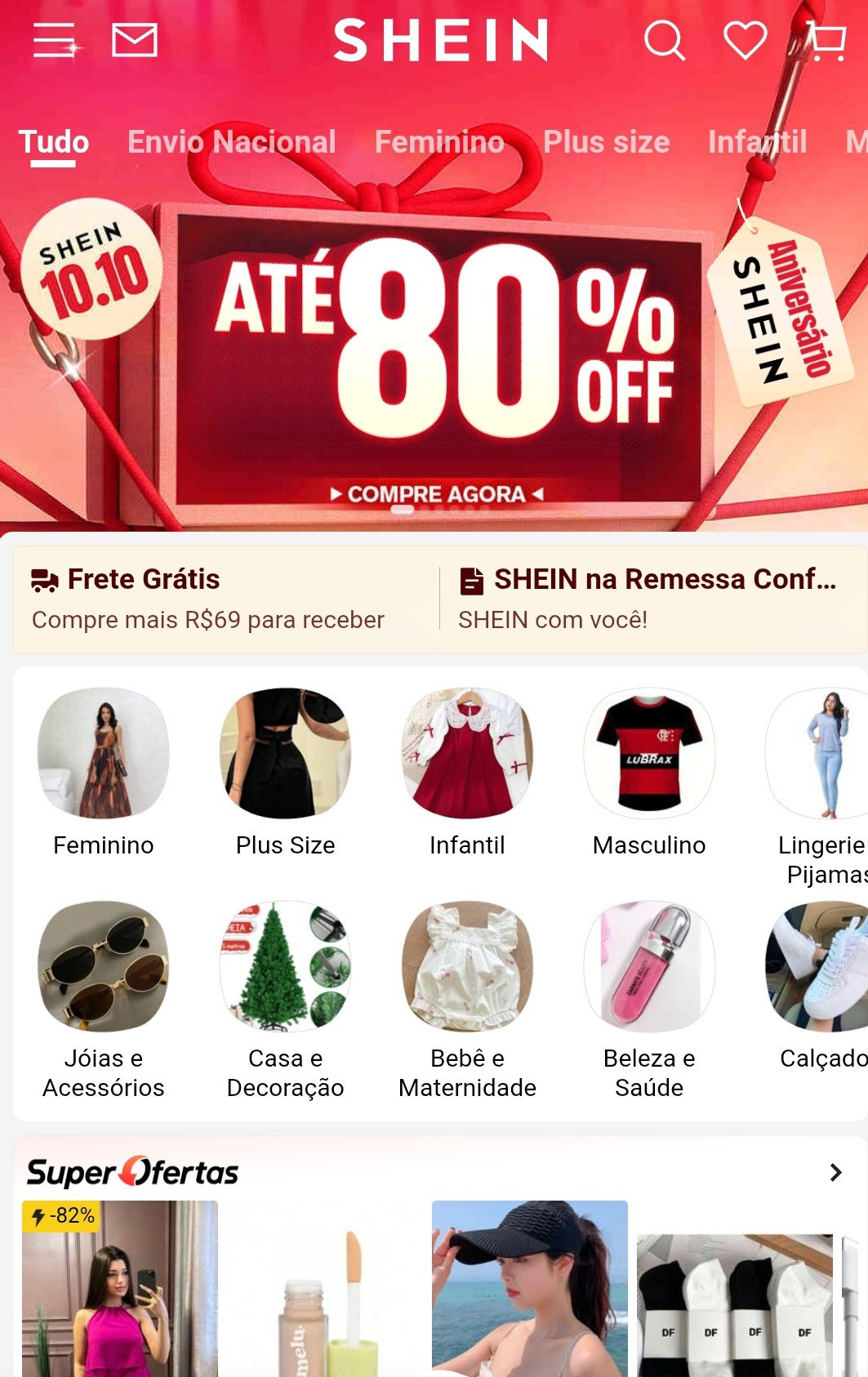 Aproveite as ofertas incríveis da Shein! 

#LTKbrasil #LTKpromo #LTKmodamodesta