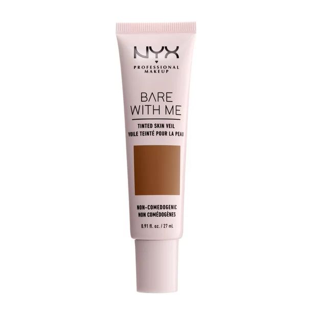 NYX Professional Makeup Bare With Me Tinted Skin Veil, Lightweight BB Cream, Deep Mocha | Walmart (US)