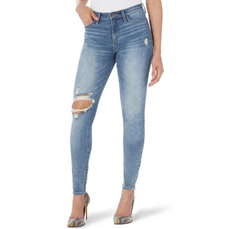 Rock & Republic Women's High Roller High Rise Skinny Jean | Walmart (US)