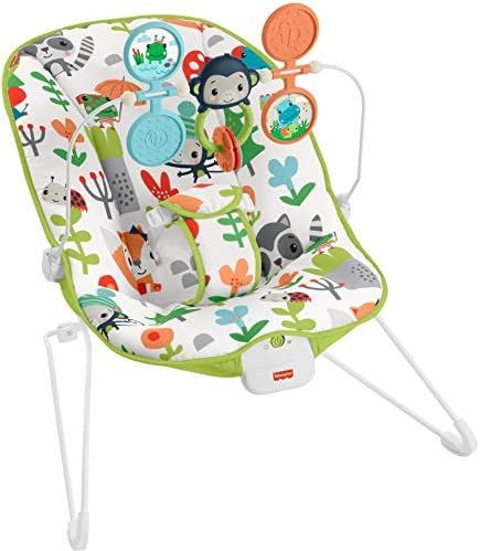 Fisher-Price Baby's Bouncer – Forest Explorers, Baby Bouncing Chair for Soothing and Play for Newbor | Amazon (US)
