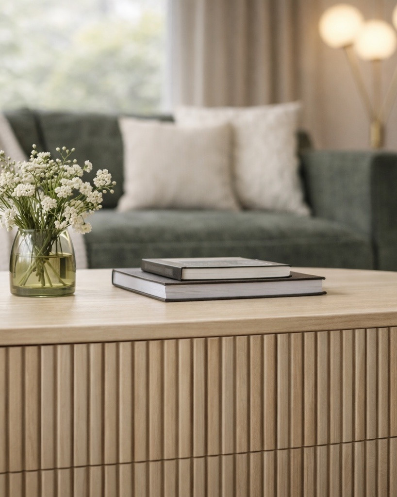 Created this living room concept for my client as a calm, everyday retreat  and guess what?!! all items sourced from @Wayfair 🤍

I layered warm neutrals with a soft sage sectional, light wood textures, and sculptural lighting to keep the space feeling elevated but still livable. The fluted coffee table adds interest without visual clutter, and the boucle chair balances the room while keeping it cozy and inviting.

Everything I used to design this space is linked,  perfect if you want your living room to feel styled but still comfortable enough for real life.

#LTKHome