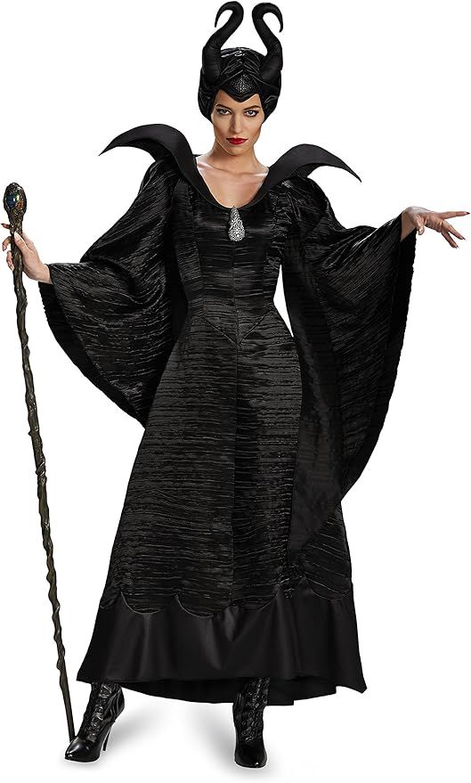 Disguise Adult Plus Size Deluxe Maleficent Christening Gown Costume | Amazon (US)