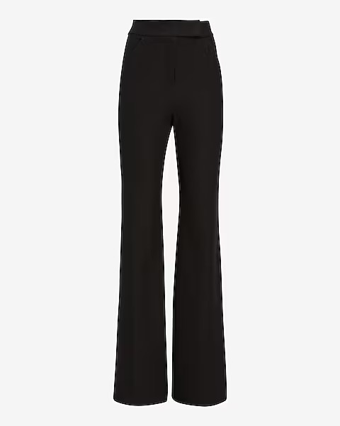 Super High Waisted Flare Trouser Pant | Express