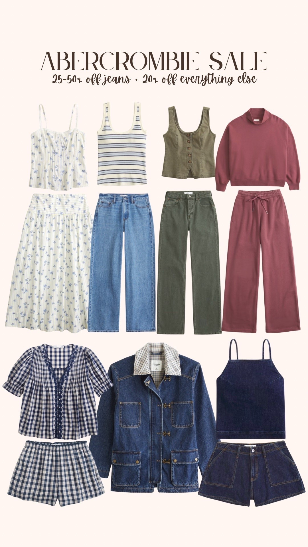DENIMAF for extra 15% off!! 

abercrombie sale 
Abercrombie code
Abercrombie denim sale 
Abercrombie jeans