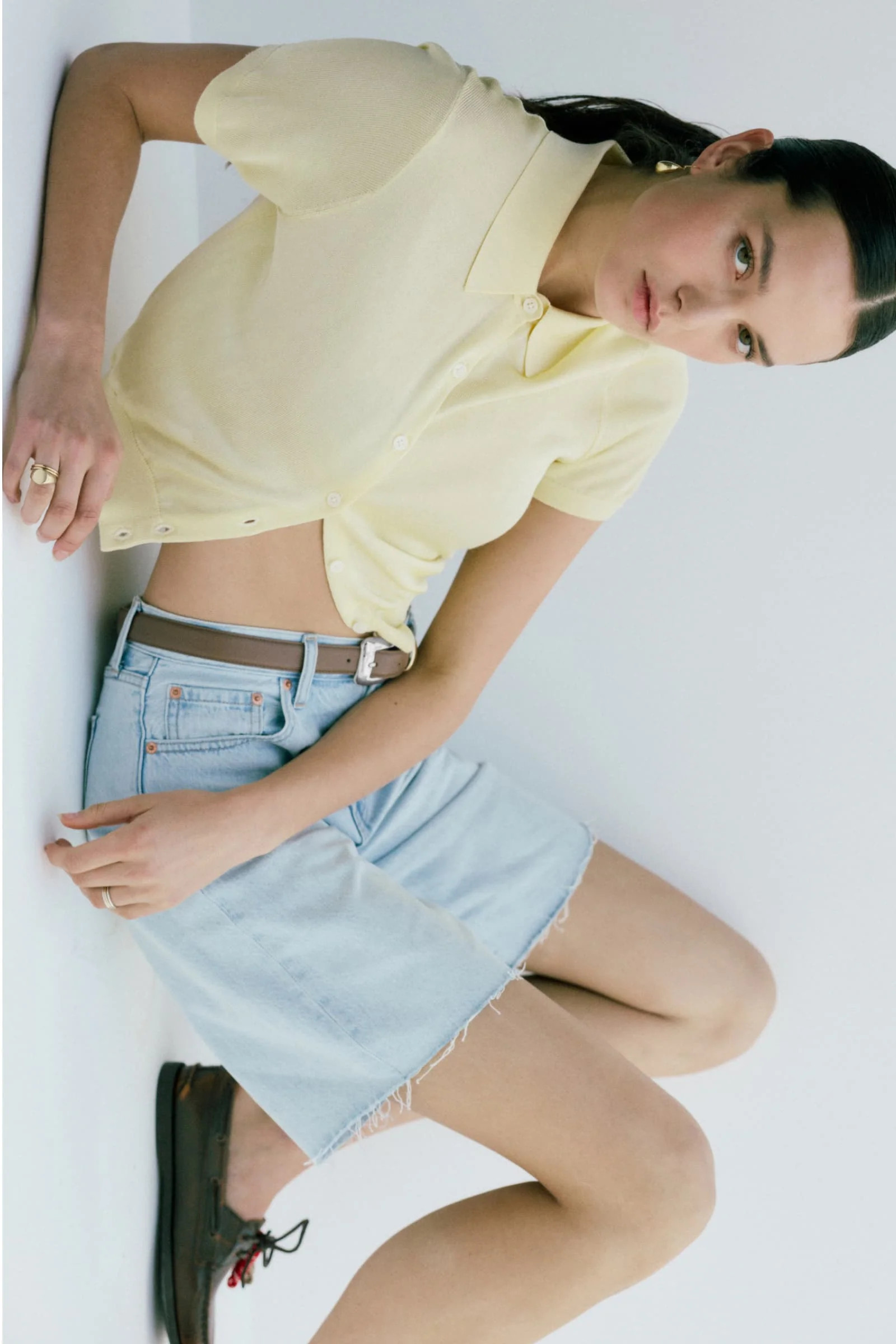 Nolan Relaxed Straight Cut Off - Postcards Vintage | Pistola Denim