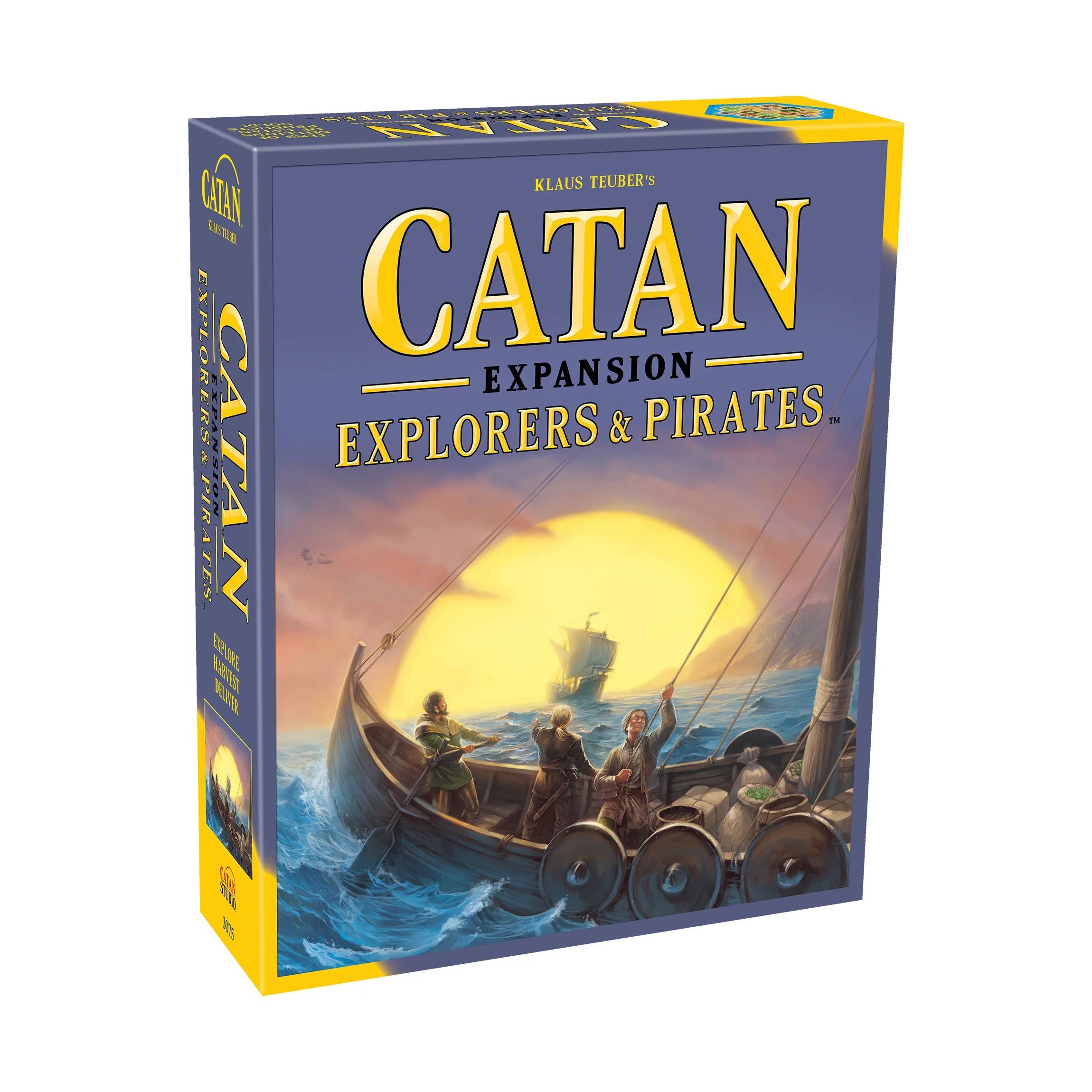 Catan Explorers & Pirates Strategy Board Game Expansion | Walmart (US)