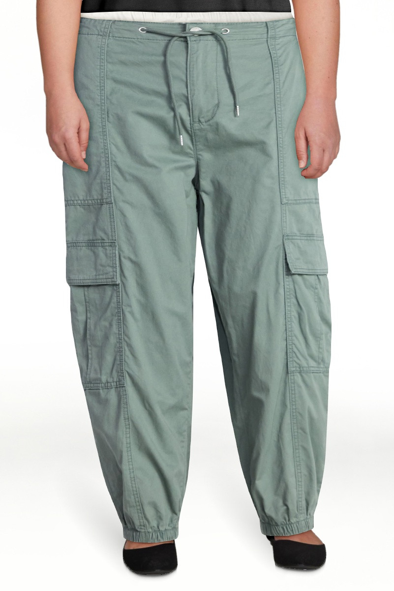 Scoop Women’s and Women's Plus Cotton Utility Jogger Pants, Sizes XS-4X | Walmart (US)
