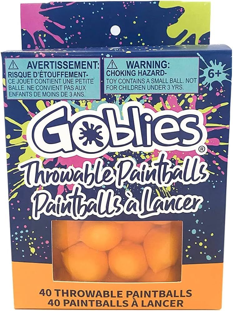 Goblies Throwable Paintballs 40 Count | Amazon (US)