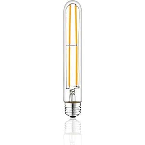 NOVELUX T10 Led Bulb Edison Light, Soft White 2700K, 7.3 inch Long Tubular Light Bulb 600lm, Dimm... | Amazon (US)
