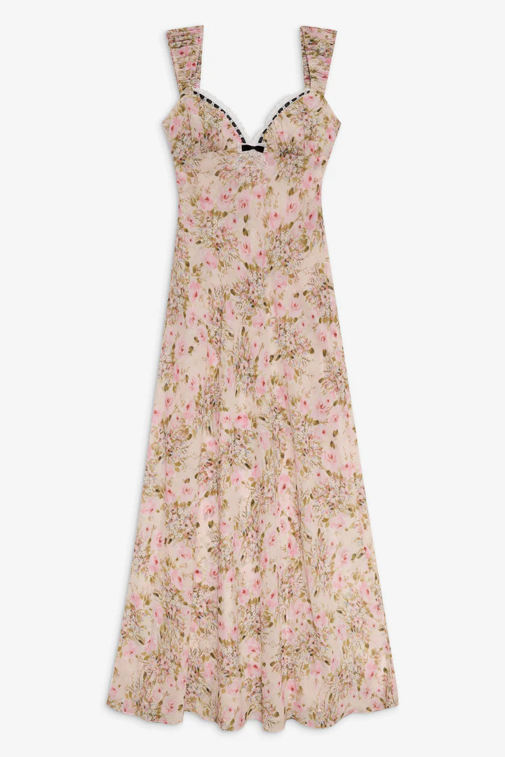 Emmaline Maxi Dress — Yellow | For Love & Lemons