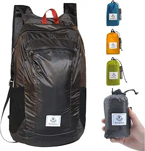 4Monster Hiking Daypack,Water Resistant Lightweight Packable Backpack for Travel Camping Outdoor | Amazon (US)