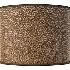 Simulated Leatherette Giclee Drum Lamp Shade 14x14x11 (Spider) | Lamps Plus