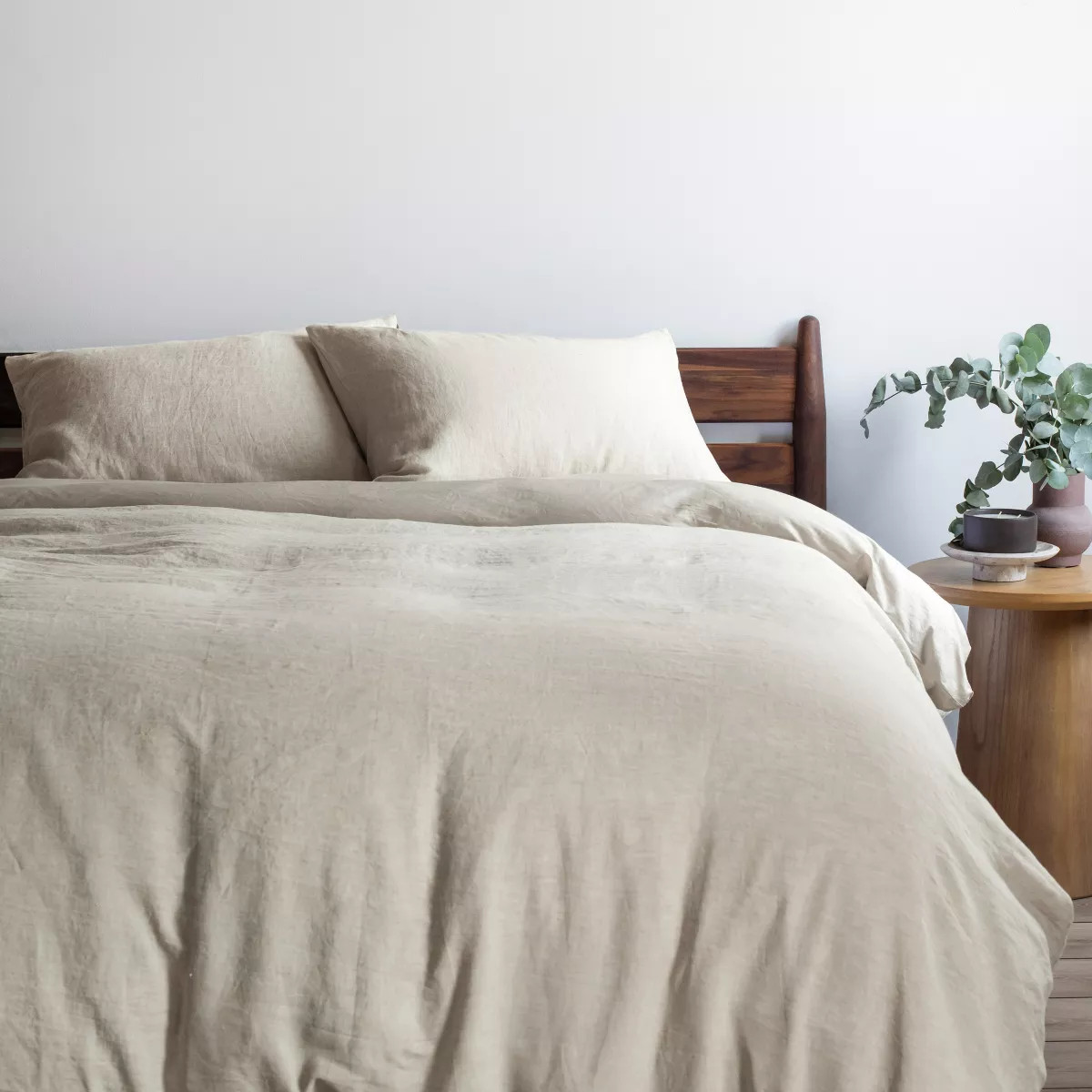 French Linen and Cotton Duvet Cover & Sham Set | BOKSER HOME | Target
