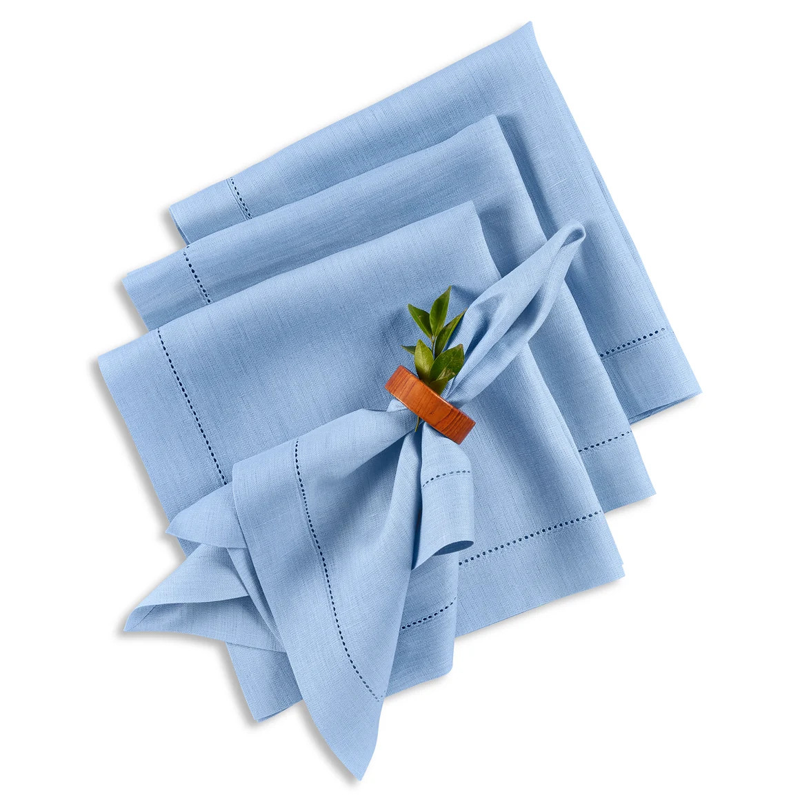 Classic Hemstitch Napkins | Solino Home