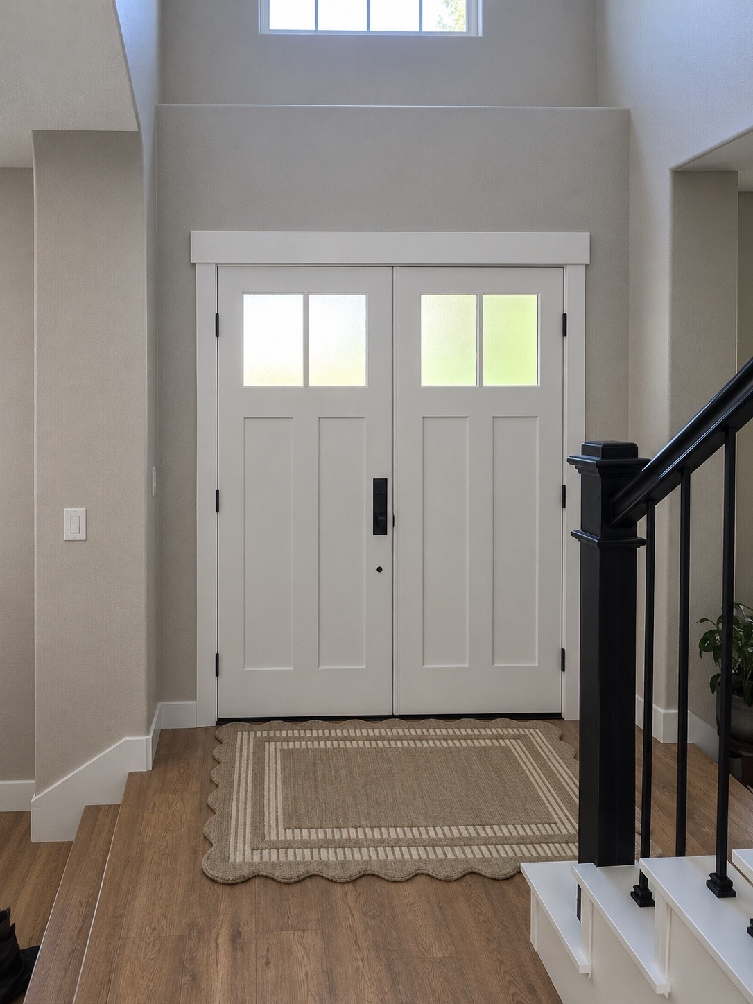 Client update: entryway rug arrived.

#LTKHome