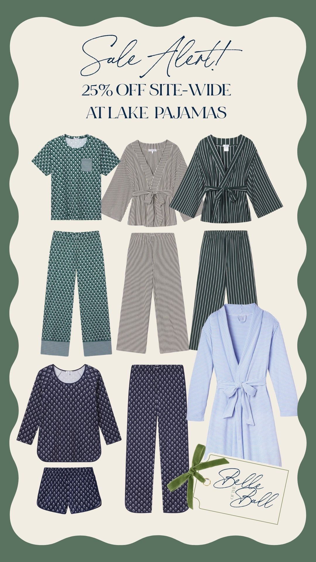 SALE ALERT: 25% off site wide at Lake Pajamas 

#LTKHoliday #LTKCyberWeek #LTKGiftGuide