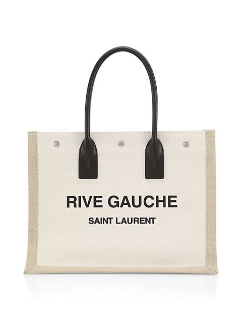 Saint Laurent Small Rive Gauche Tote | Saks Fifth Avenue