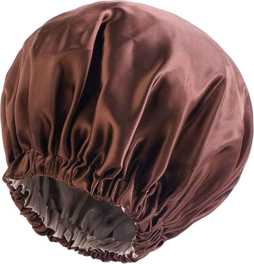 Satin Bonnet Silk Bonnet Hair Bonnet for Sleeping-Slouchy Beanie Hat Satin Sleep Cap for Women's ... | Amazon (US)