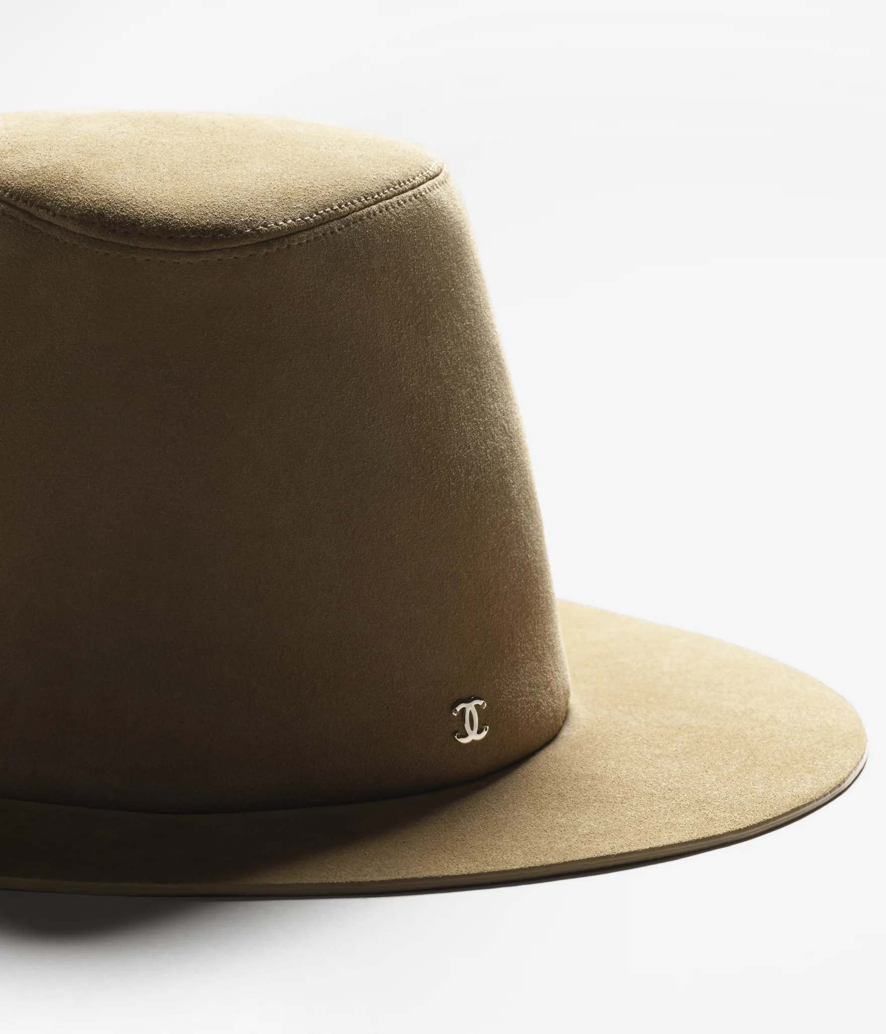 Hat - Calfskin, beige — Fashion | CHANEL | Chanel, Inc. (US)