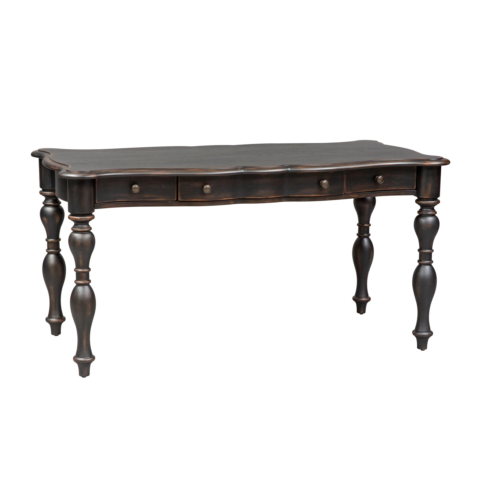 Jorrit Solid Wood Base Writing Desk | Wayfair North America