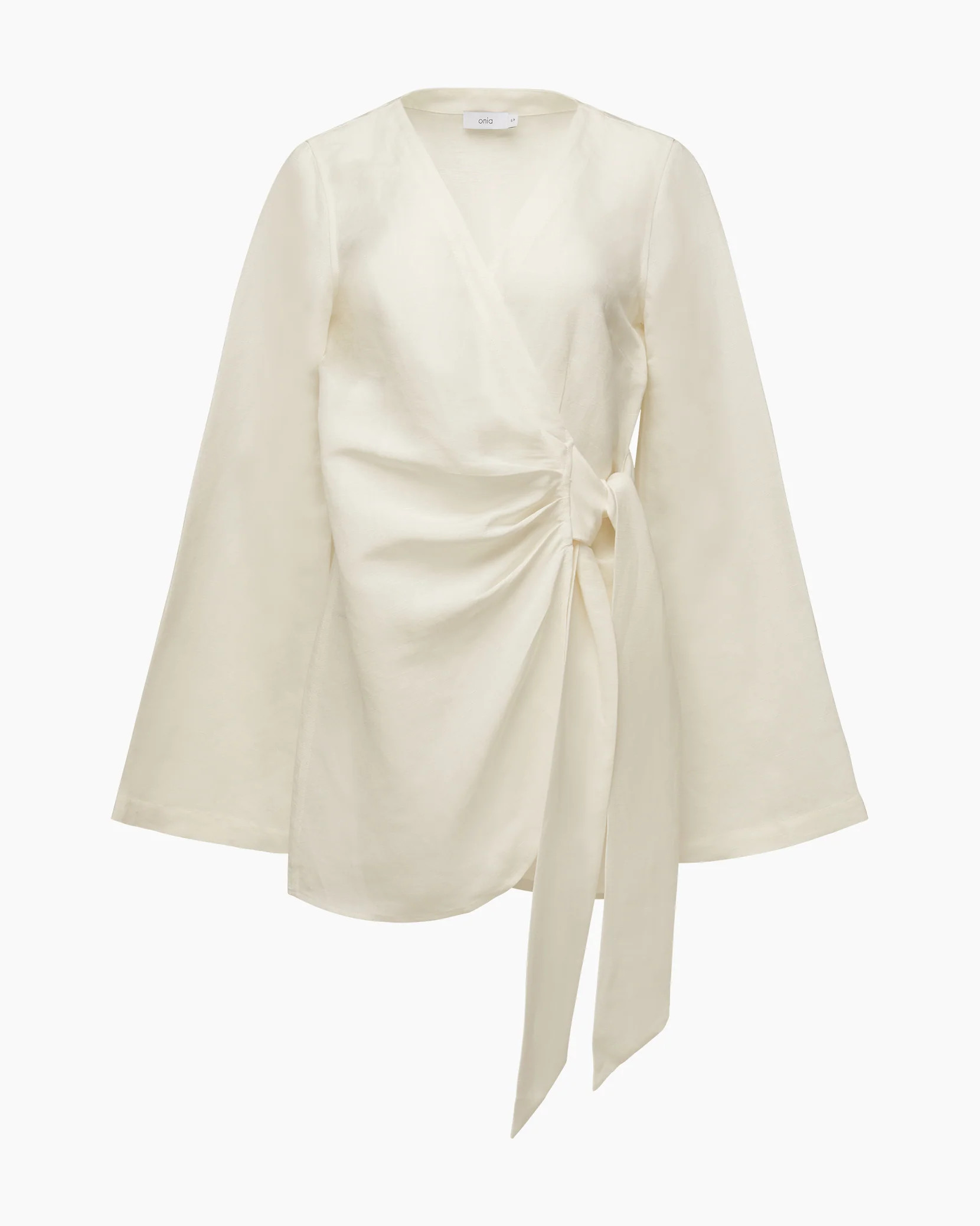 Air Linen Wrap Dress | onia