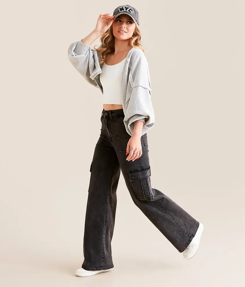 Nori Cargo Wide Leg Stretch Jean | Buckle