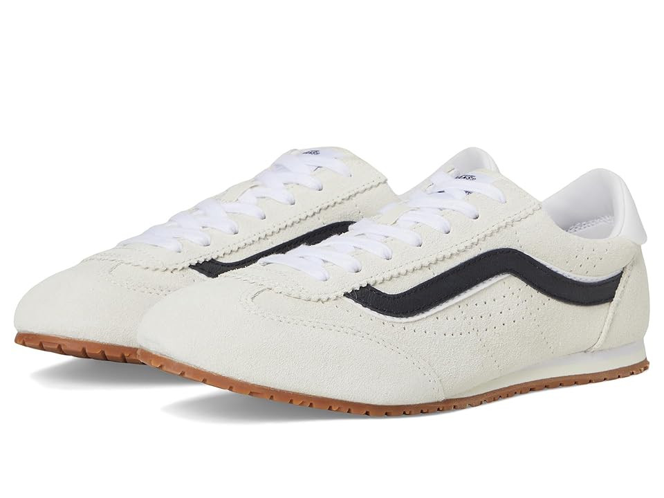 Vans Super Lowpro Athletic Shoes Marshmallow : Men's 11 - Women's 12.5 Medium, Suede | Zappos