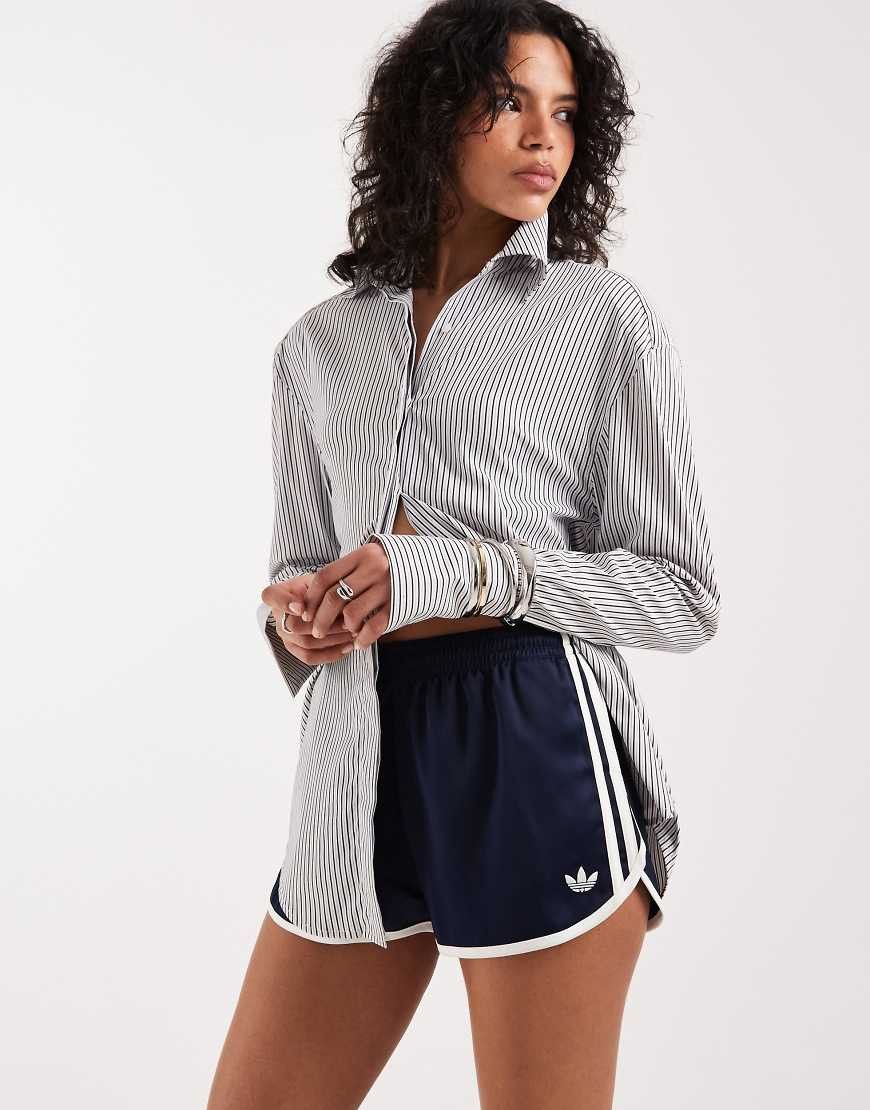 adidas Originals sprinter shorts in navy | ASOS (Global)
