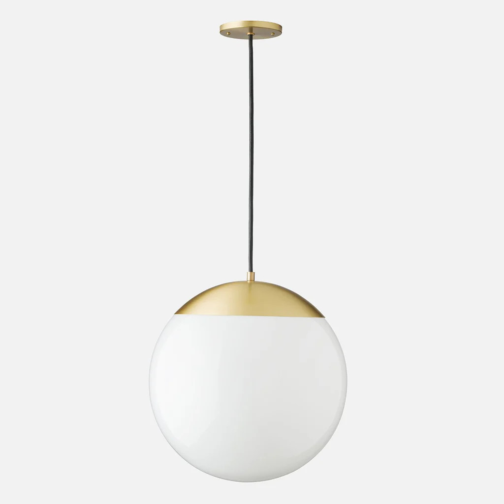 Luna Cord Pendant with 16" Shade | Schoolhouse
