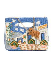 Greece Beaded Clutch With Shoulder Strap | TJ Maxx