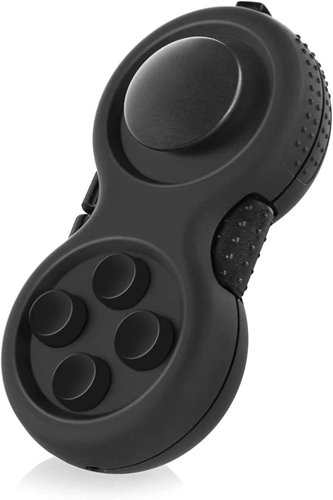 WTYCD Original Fidget Toy Game, Rubberized Classical Controller Fidget Concentration Toy with 8-F... | Amazon (US)