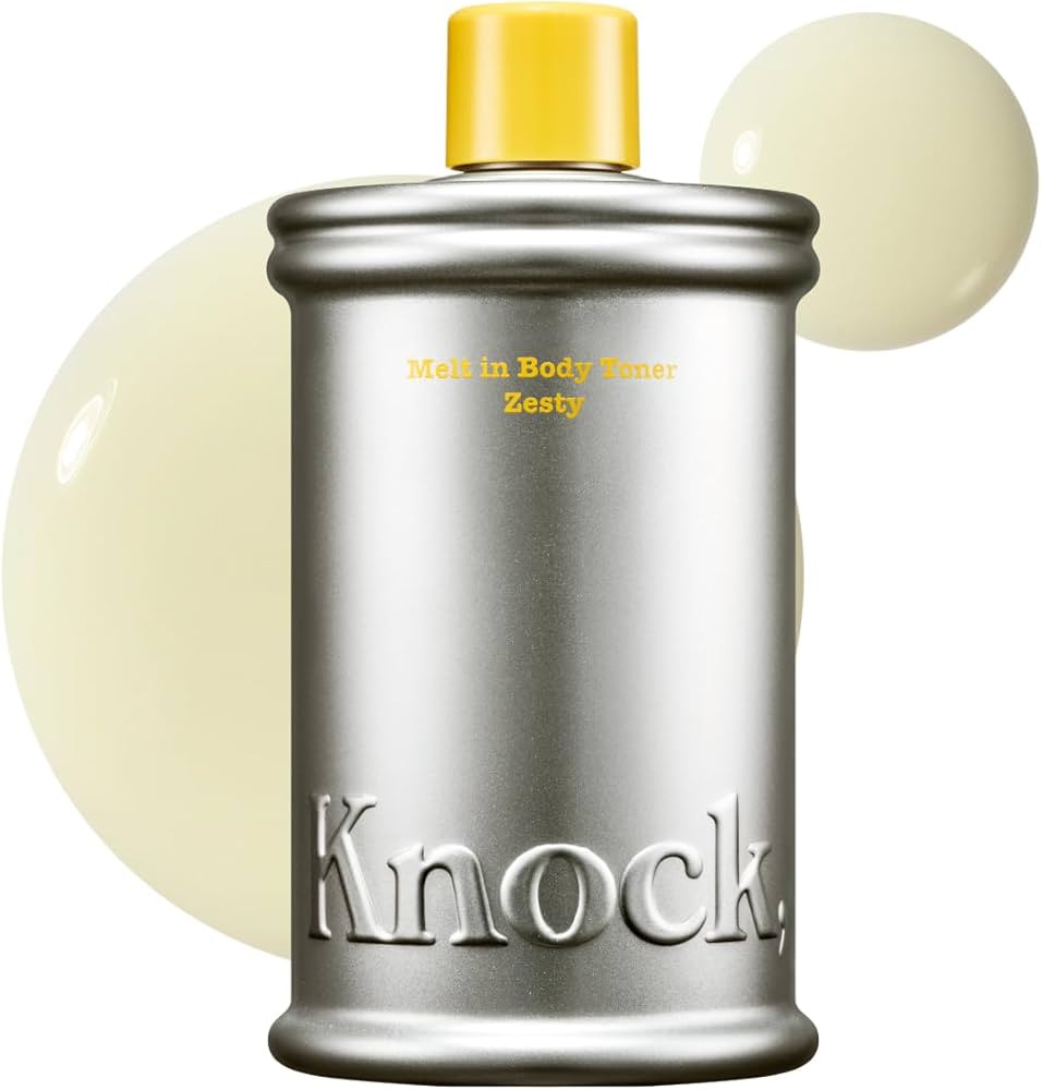 Knock Melt-In Body Toner, Instant Glass Body Glow, Ceramide Moisture Lock, Lightweight Milky Mois... | Amazon (US)
