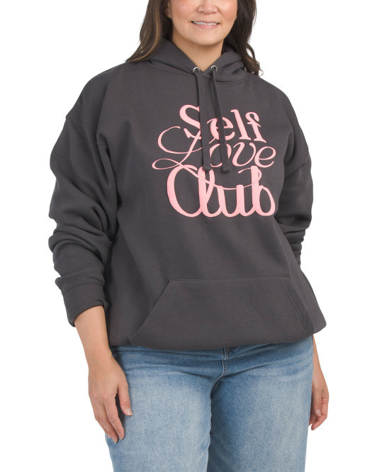 Plus Self Love Club Hoodie | TJ Maxx