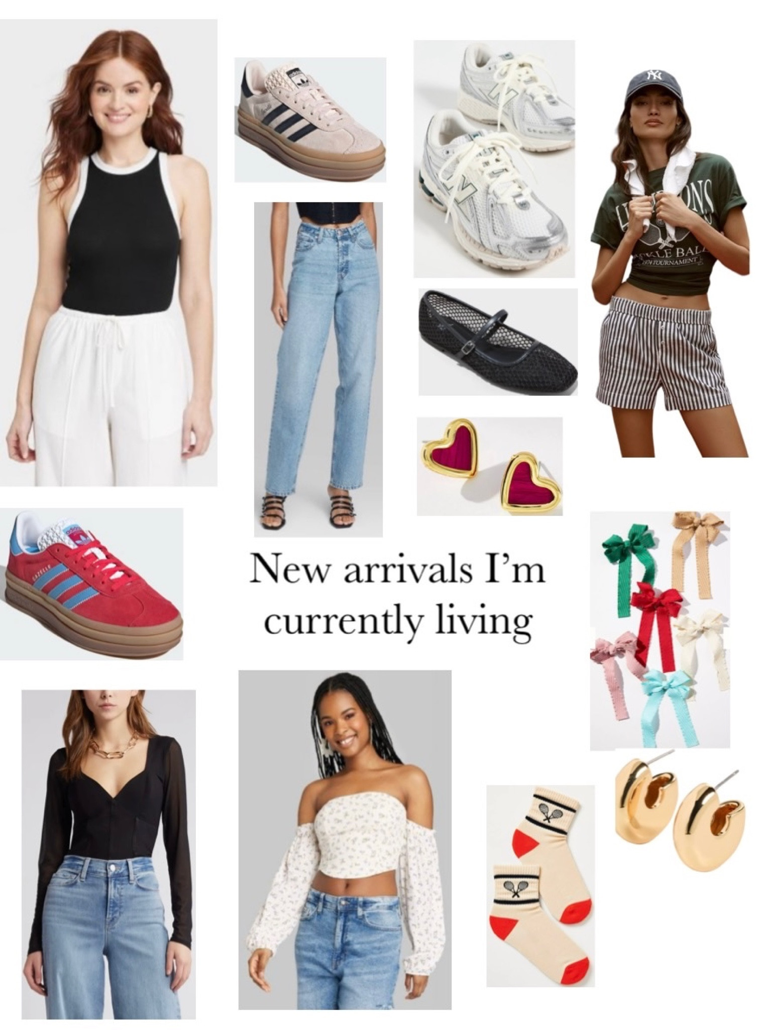 Some new arrivals I’m loving - easy to wear now and into spring!

outfit ideas, spring outfits, jeans, sneakers, bows 

#LTKfindsunder100 #LTKfindsunder50 #LTKshoecrush