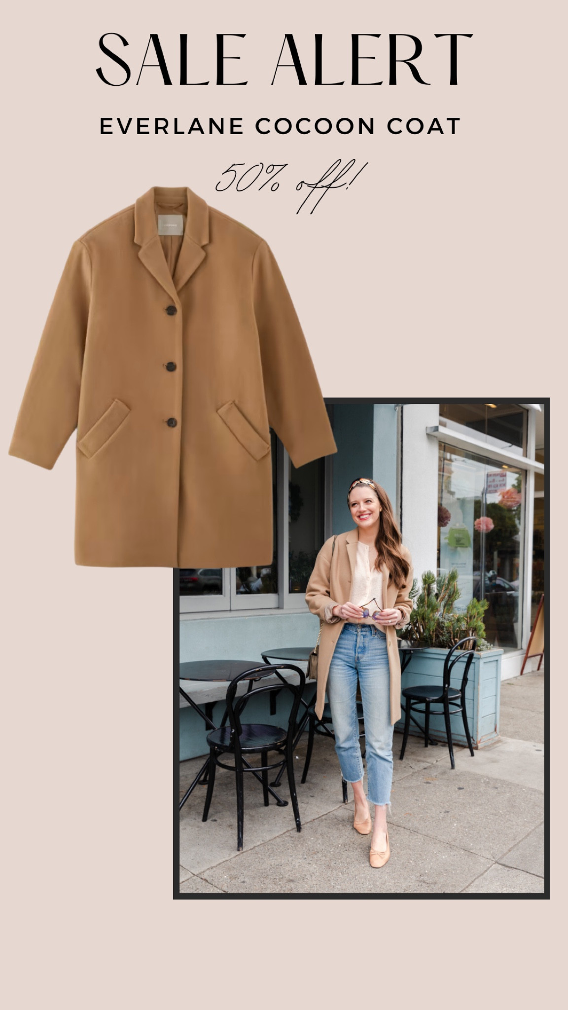 Everlane cocoon coat on major final sale! Runs oversized. I’m in size 0. 



#LTKsalealert #LTKSeasonal