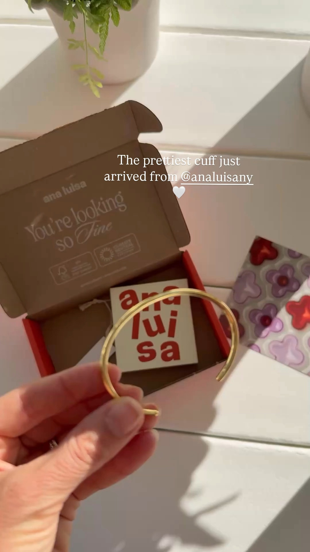 The prettiest cuff just arrived from @analuisa ✨  Linking this + more favorites

#LTKFindsUnder100 #LTKFindsUnder50