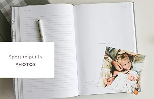 Promptly Journals - Childhood History Journal - Baby Books First Year and Pregnancy Journal - Bab... | Amazon (US)