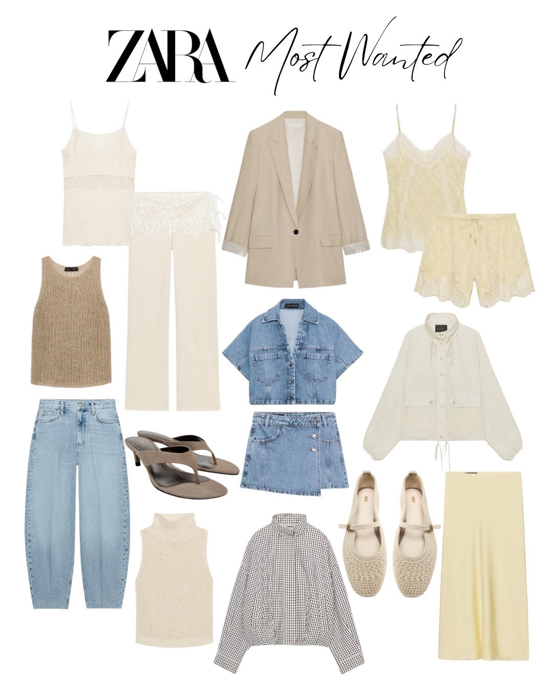 ZARA Must Haves ✨
What’s trending and selling fast in Zara for spring 

#coord #jeans #jacket 

#LTKspring #LTKjeans #LTKeurope