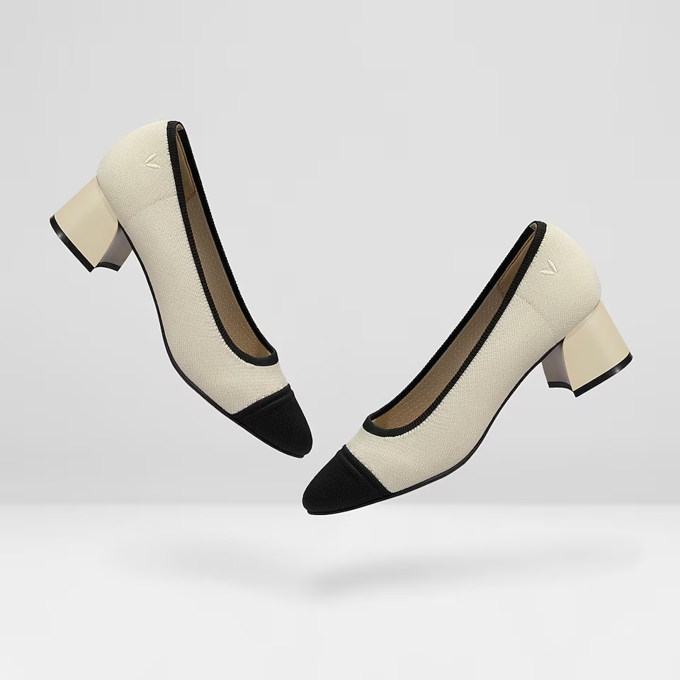 Round-Toe Chunky Heels | VIVAIA