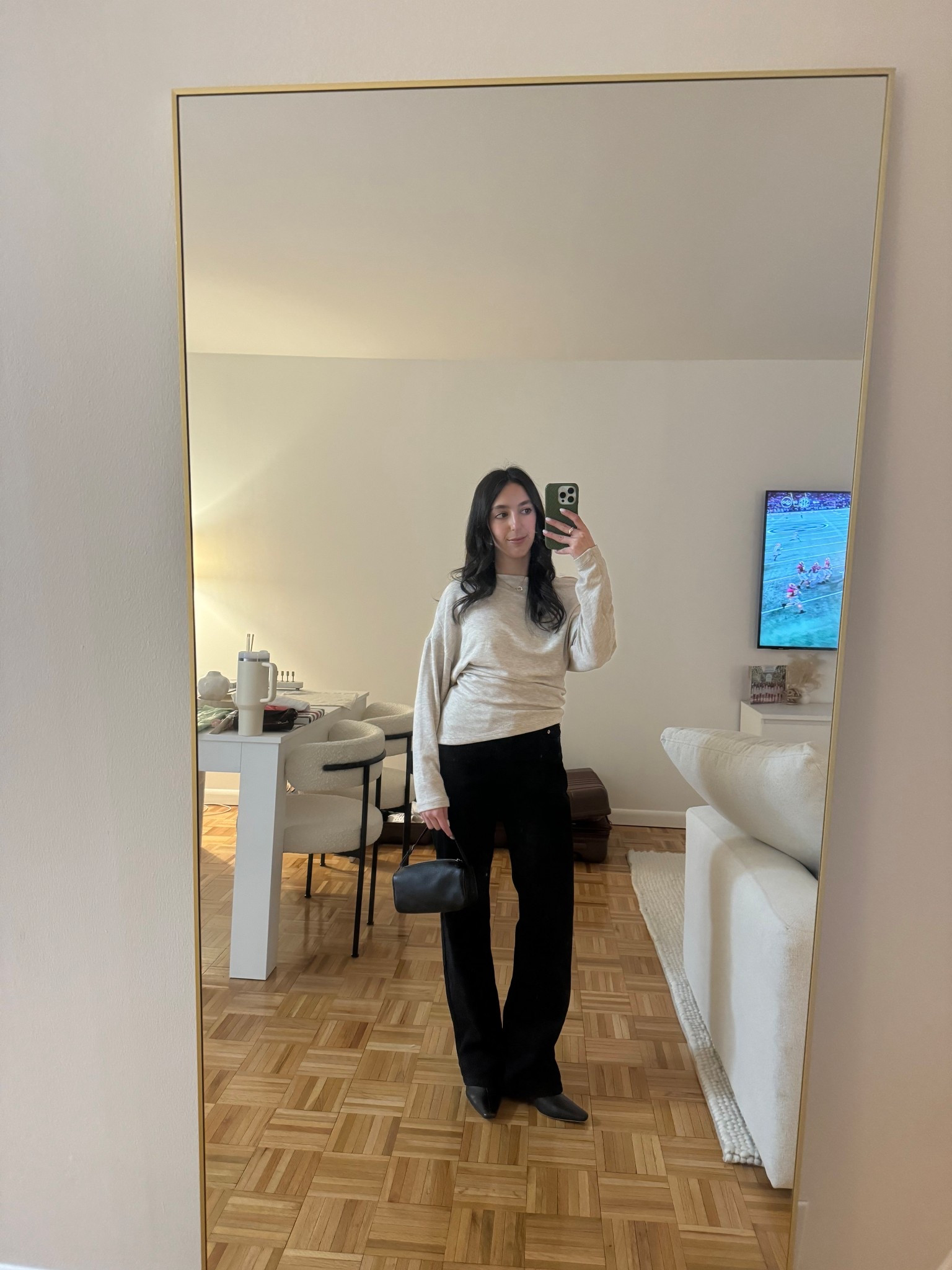 Cozy dinner fit! 

#LTKgrwm #LTKootd