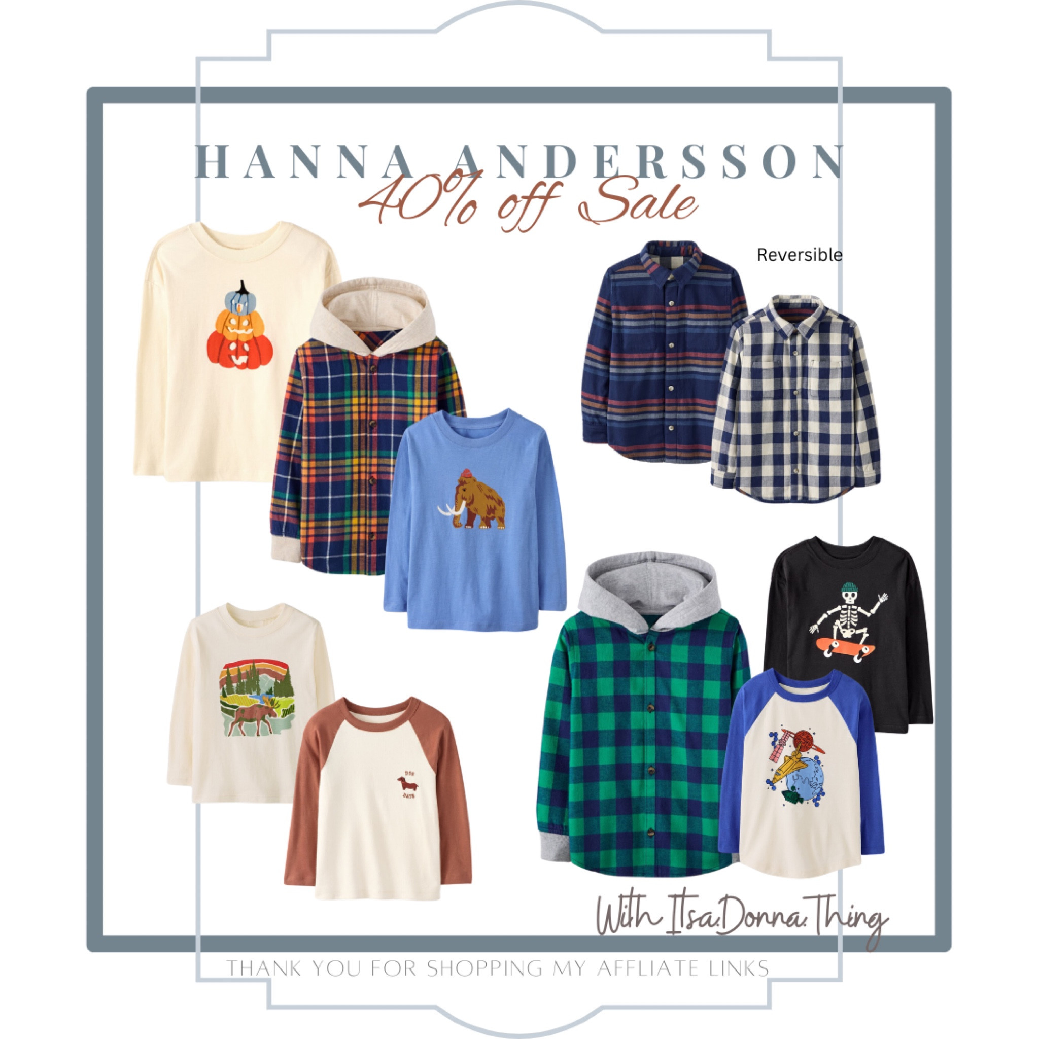 Hanna Andersson Sale- great pieces for Halloween and fall. 